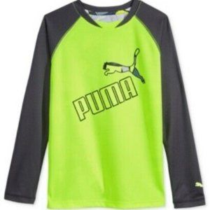 PUMA Neon Yellow Long Sleeve Shirt